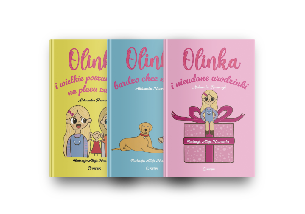 Olinka - Aleksandra Krawczyk - zestaw 3 książek